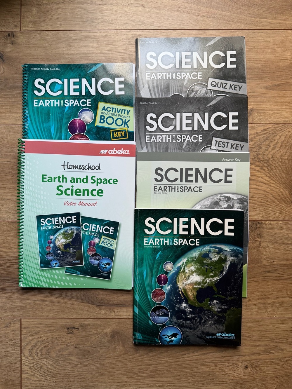 Abeka 8th Grade Earth & Space Science Homeschool Set